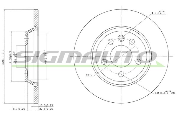 SIGMAUTO DBB158S