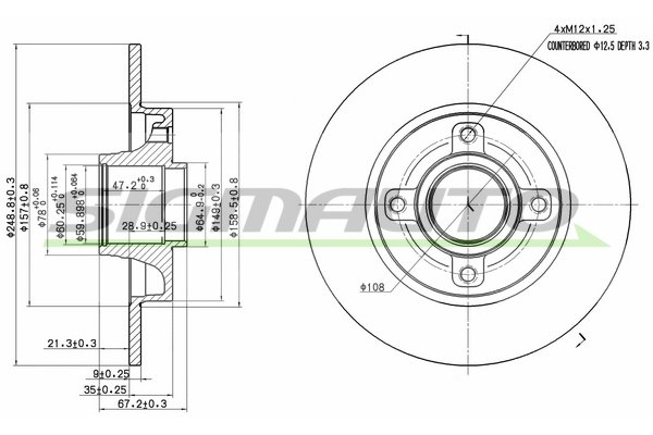 SIGMAUTO DBB523S