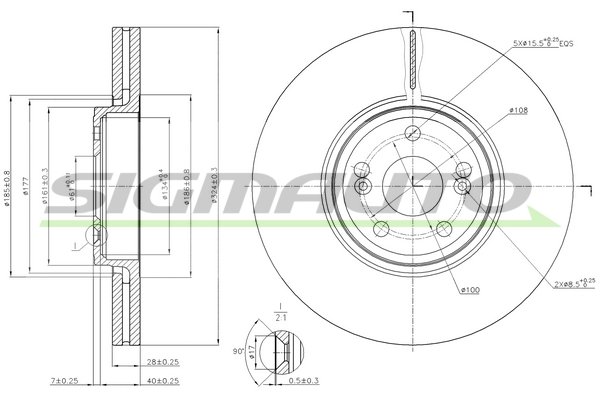 SIGMAUTO DBB405V