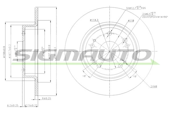 SIGMAUTO DBB776S