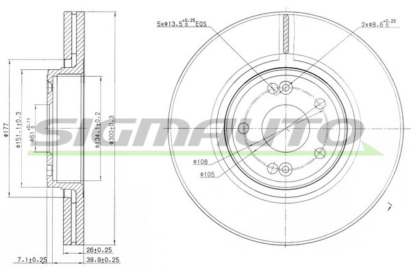 SIGMAUTO DBB205V