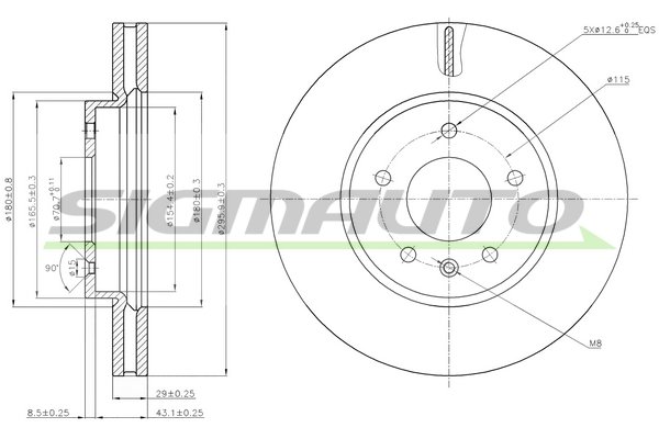 SIGMAUTO DBB625V