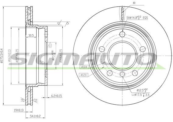 SIGMAUTO DBA831V