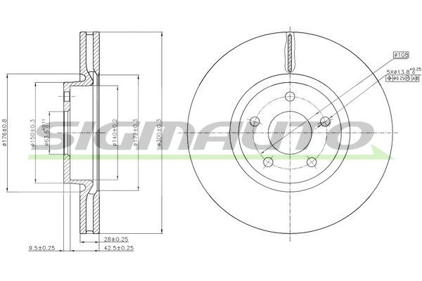 SIGMAUTO DBB835V