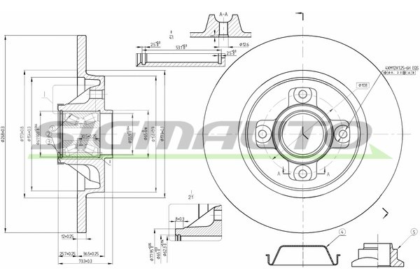 SIGMAUTO DBB735S