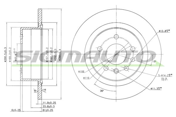 SIGMAUTO DBA698S