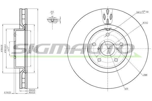 SIGMAUTO DBB749V