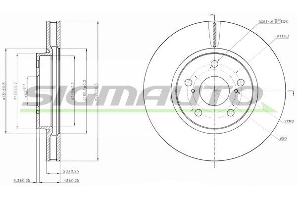 SIGMAUTO DBB814V