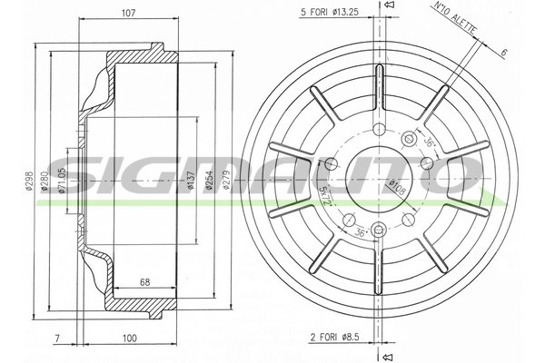 SIGMAUTO DR5729