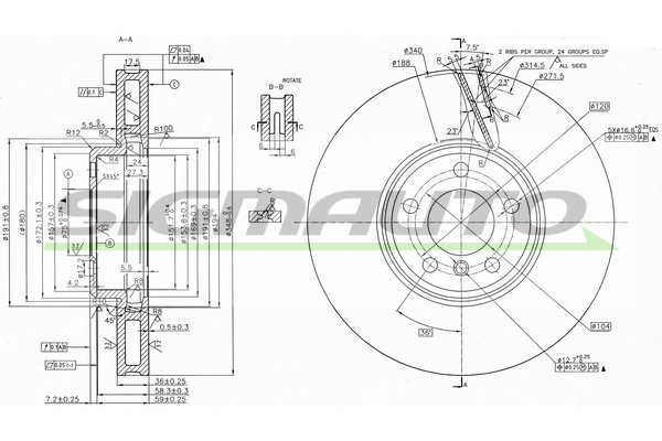 SIGMAUTO DBC043VRD