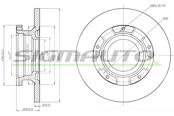 SIGMAUTO DBB573S