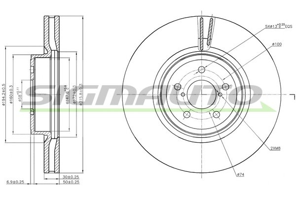 SIGMAUTO DBB841V