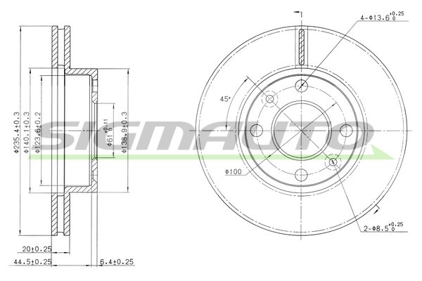 SIGMAUTO DBB521V