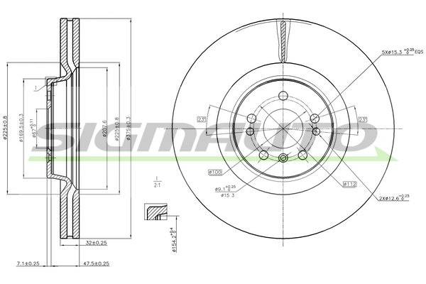 SIGMAUTO DBB534V