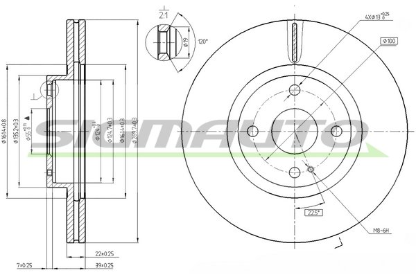 SIGMAUTO DBB839V