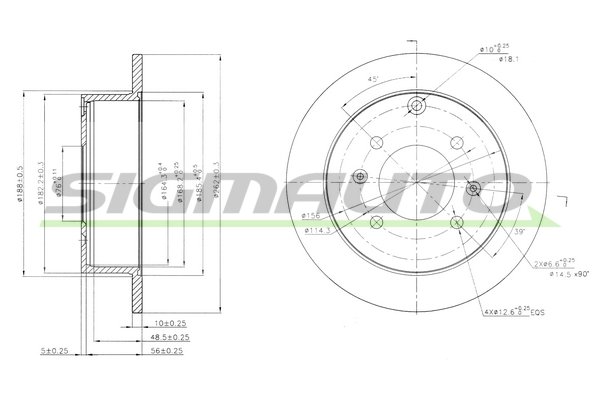 SIGMAUTO DBB448S