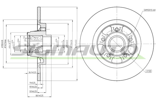 SIGMAUTO DBB734S