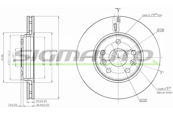 SIGMAUTO DBB733V