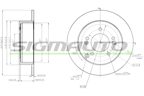 SIGMAUTO DBB752S