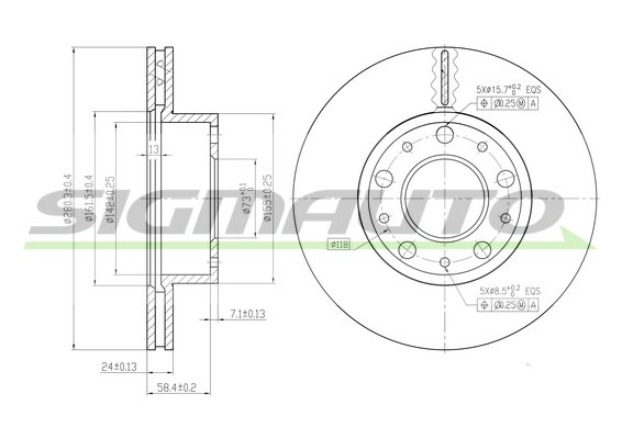 SIGMAUTO DBB170V