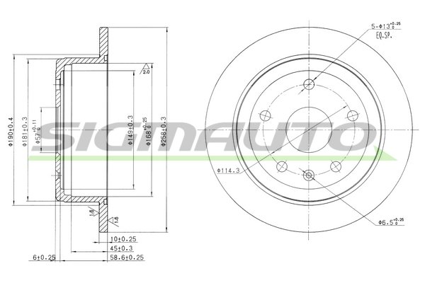 SIGMAUTO DBB188S