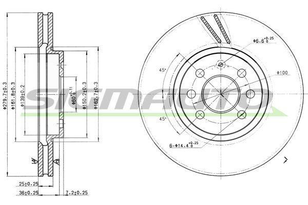 SIGMAUTO DBB374V