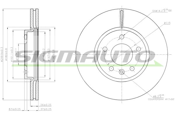 SIGMAUTO DBB870V