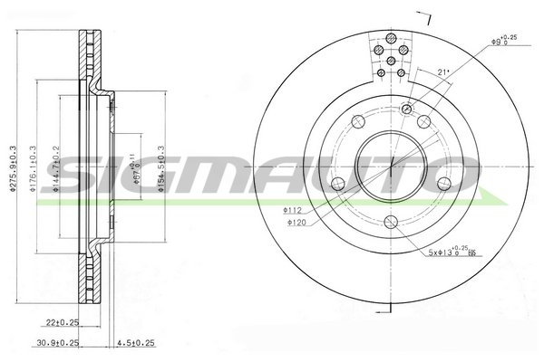 SIGMAUTO DBB173V