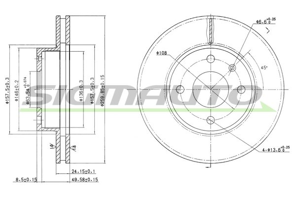 SIGMAUTO DBA209V