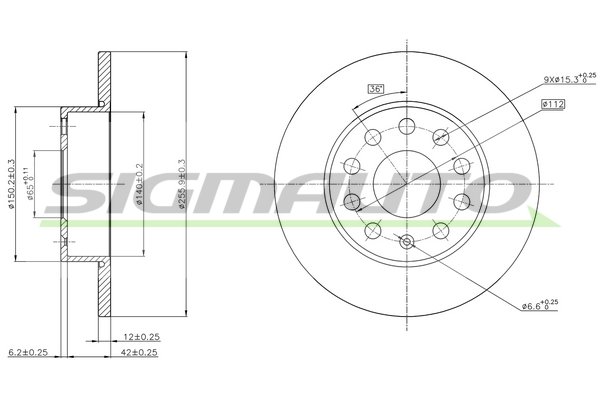 SIGMAUTO DBB276S