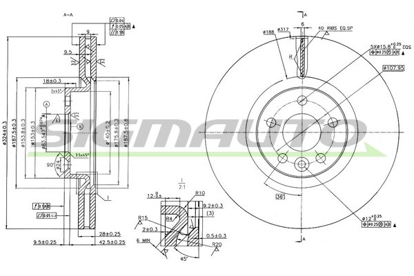 SIGMAUTO DBB320V