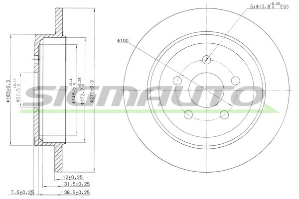 SIGMAUTO DBB026S