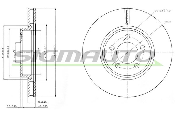 SIGMAUTO DBC065V