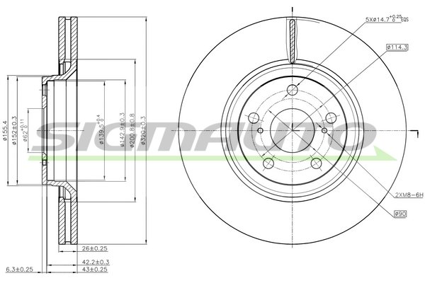 SIGMAUTO DBB754V