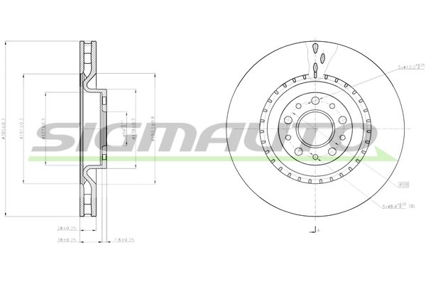 SIGMAUTO DBC289V