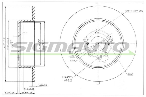 SIGMAUTO DBB489S