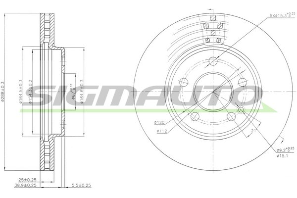 SIGMAUTO DBB316V