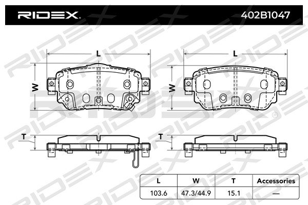 RIDEX 402B1047