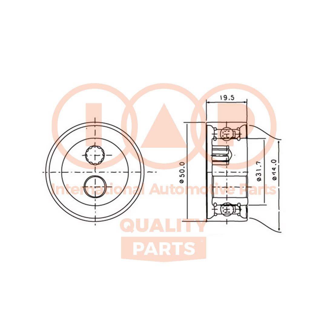 IAP QUALITY PARTS 127-03070