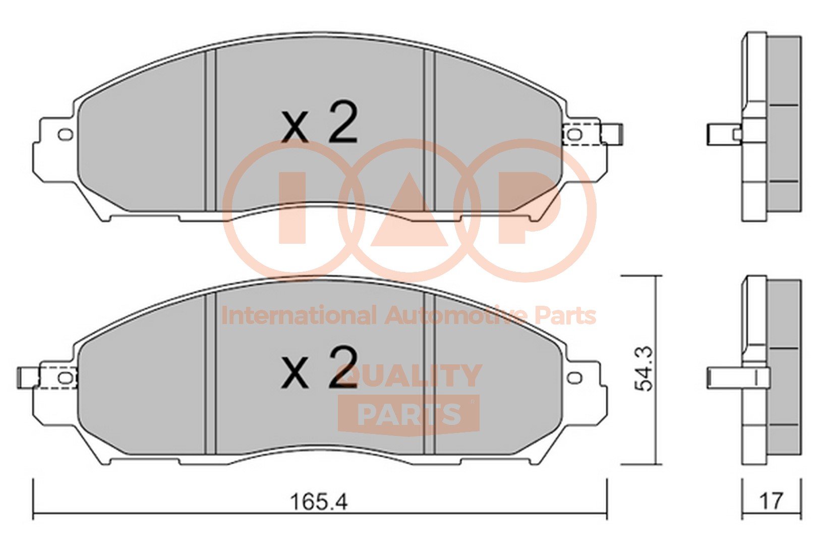 IAP QUALITY PARTS 704-13140 IAP QUALITY PARTS 704-13140