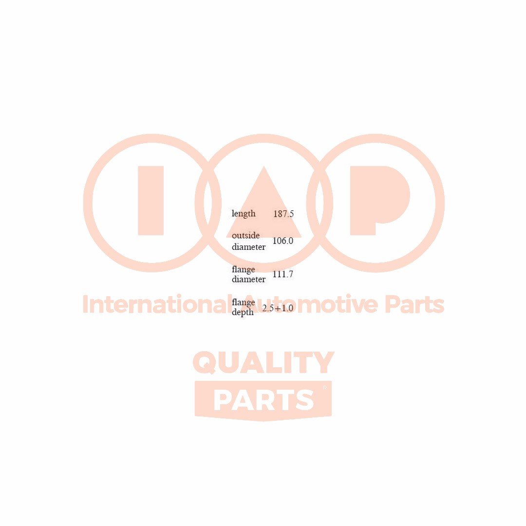IAP QUALITY PARTS 103-17020S