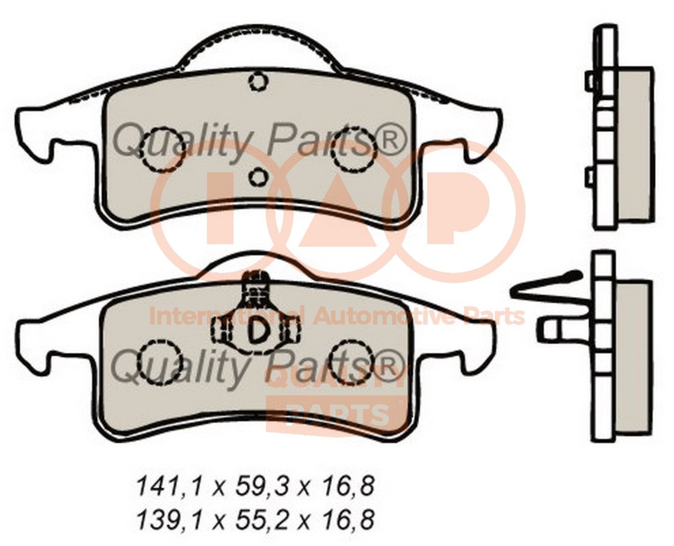 IAP QUALITY PARTS 704-10045