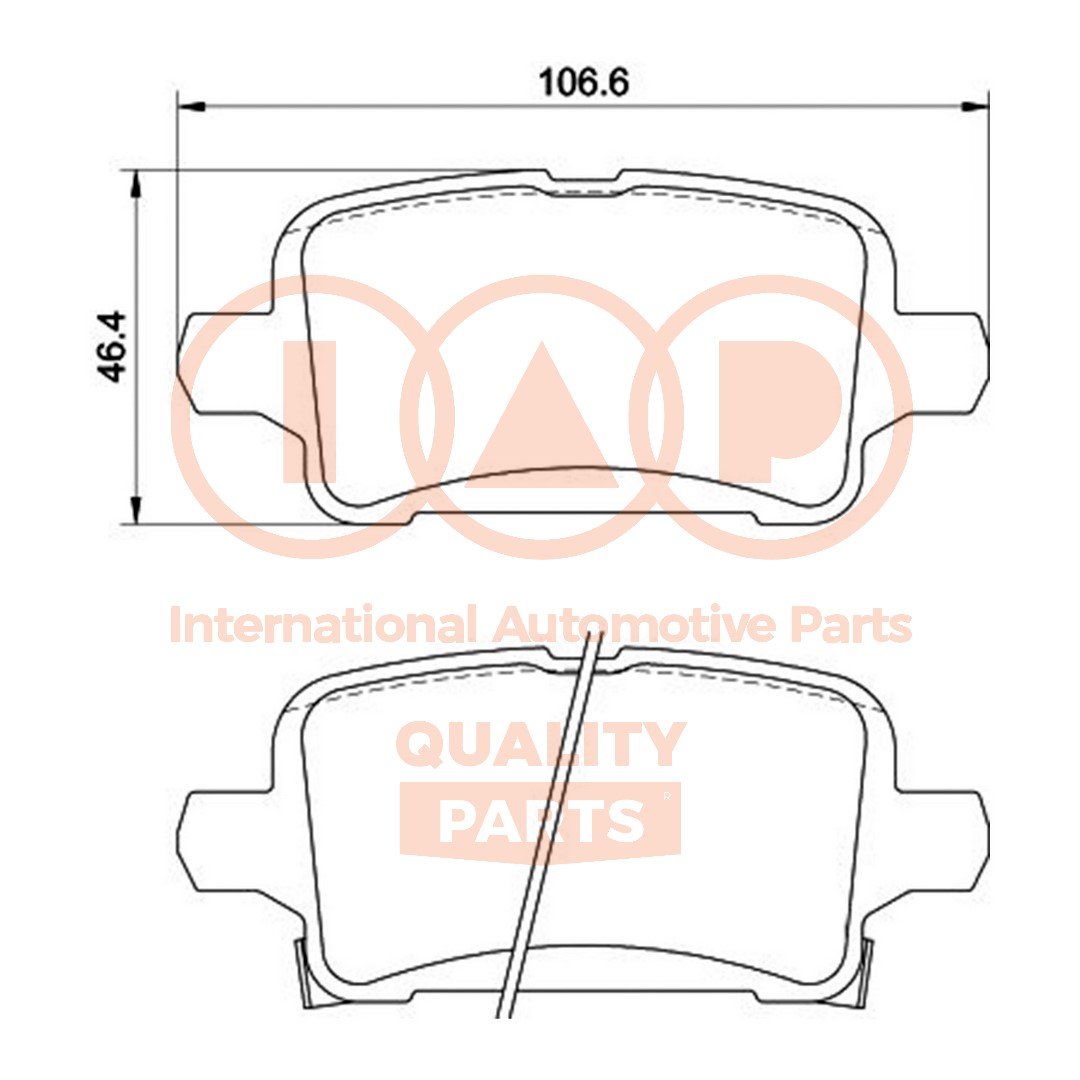 IAP QUALITY PARTS 704-09041P