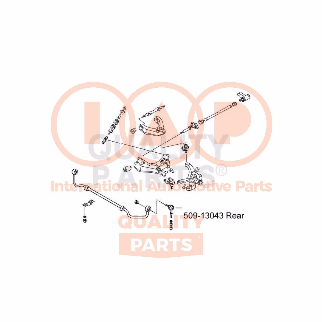 IAP QUALITY PARTS 509-13043