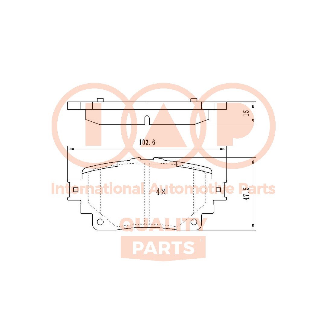 IAP QUALITY PARTS 704-17157