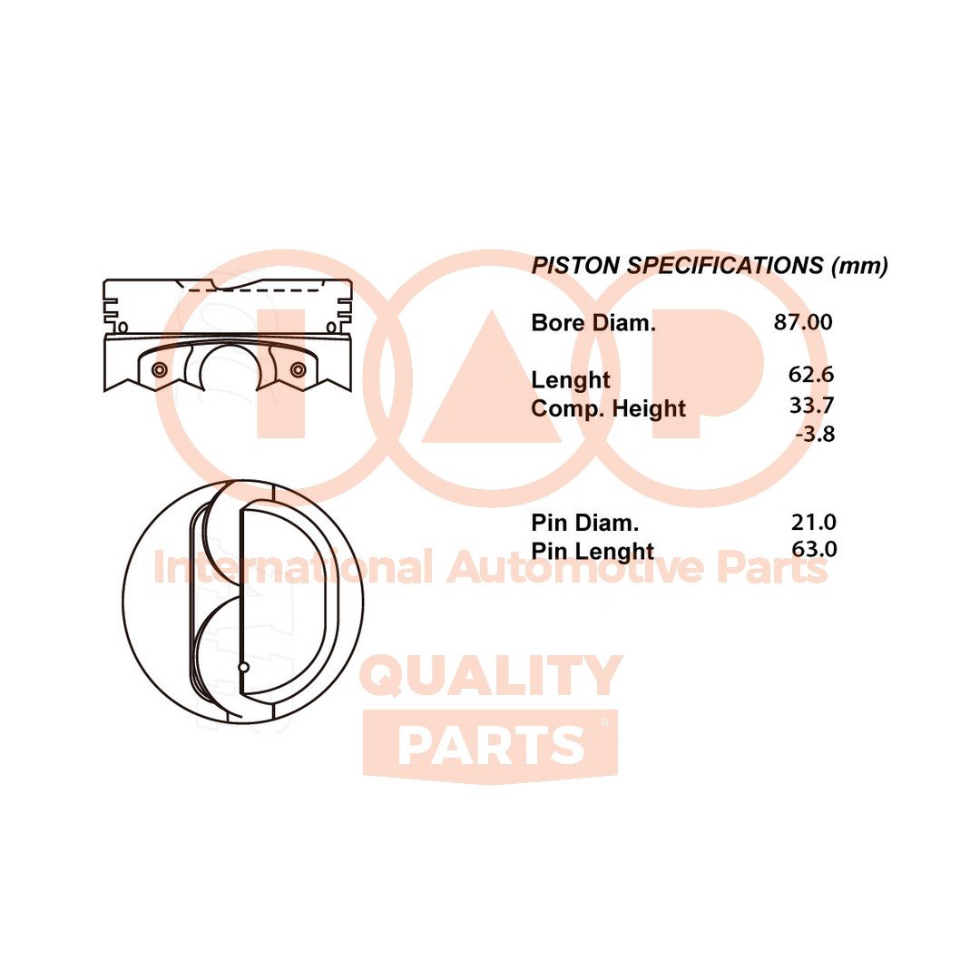 IAP QUALITY PARTS 101-17070