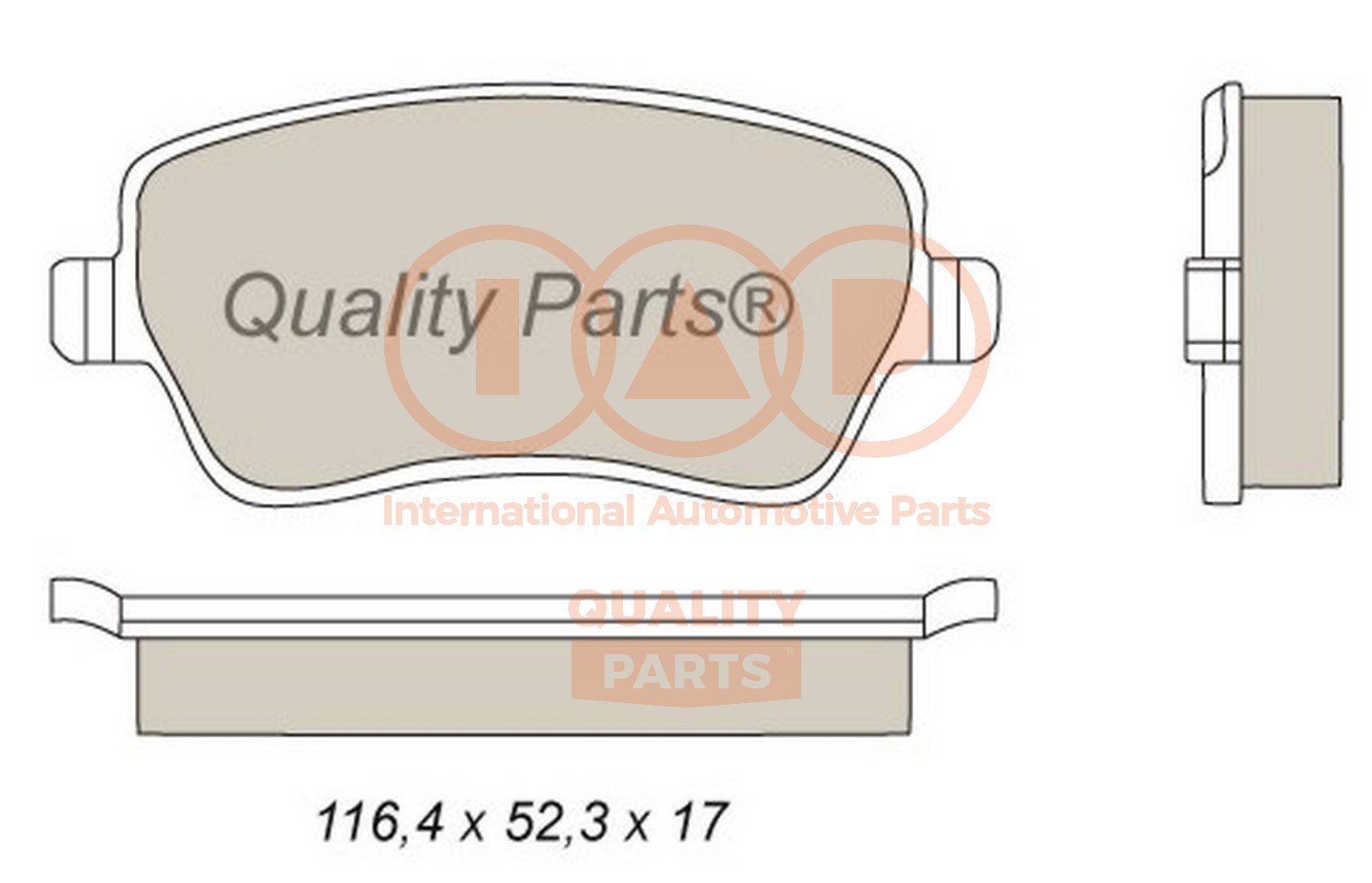 IAP QUALITY PARTS 704-16066