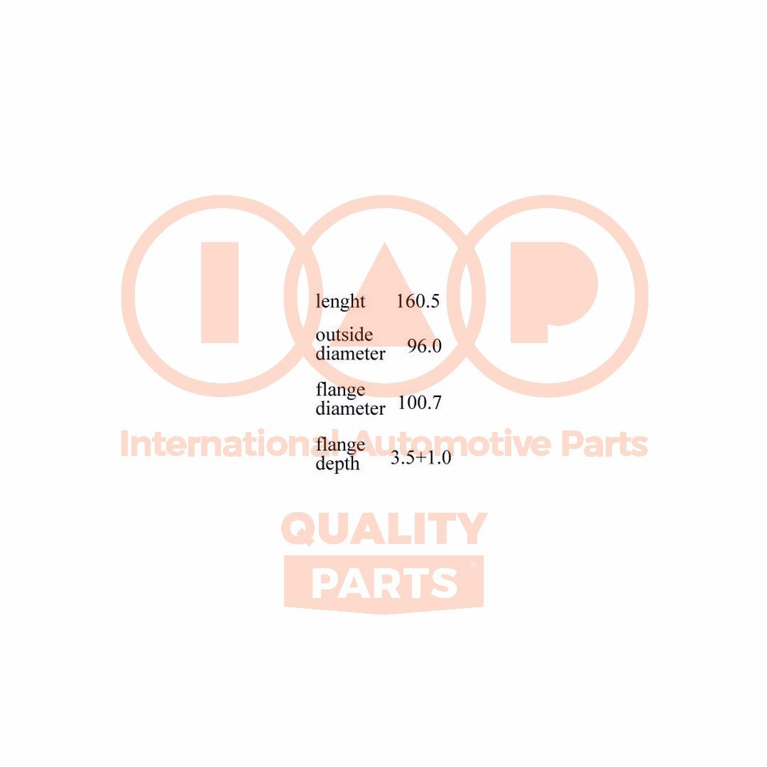 IAP QUALITY PARTS 103-17050S