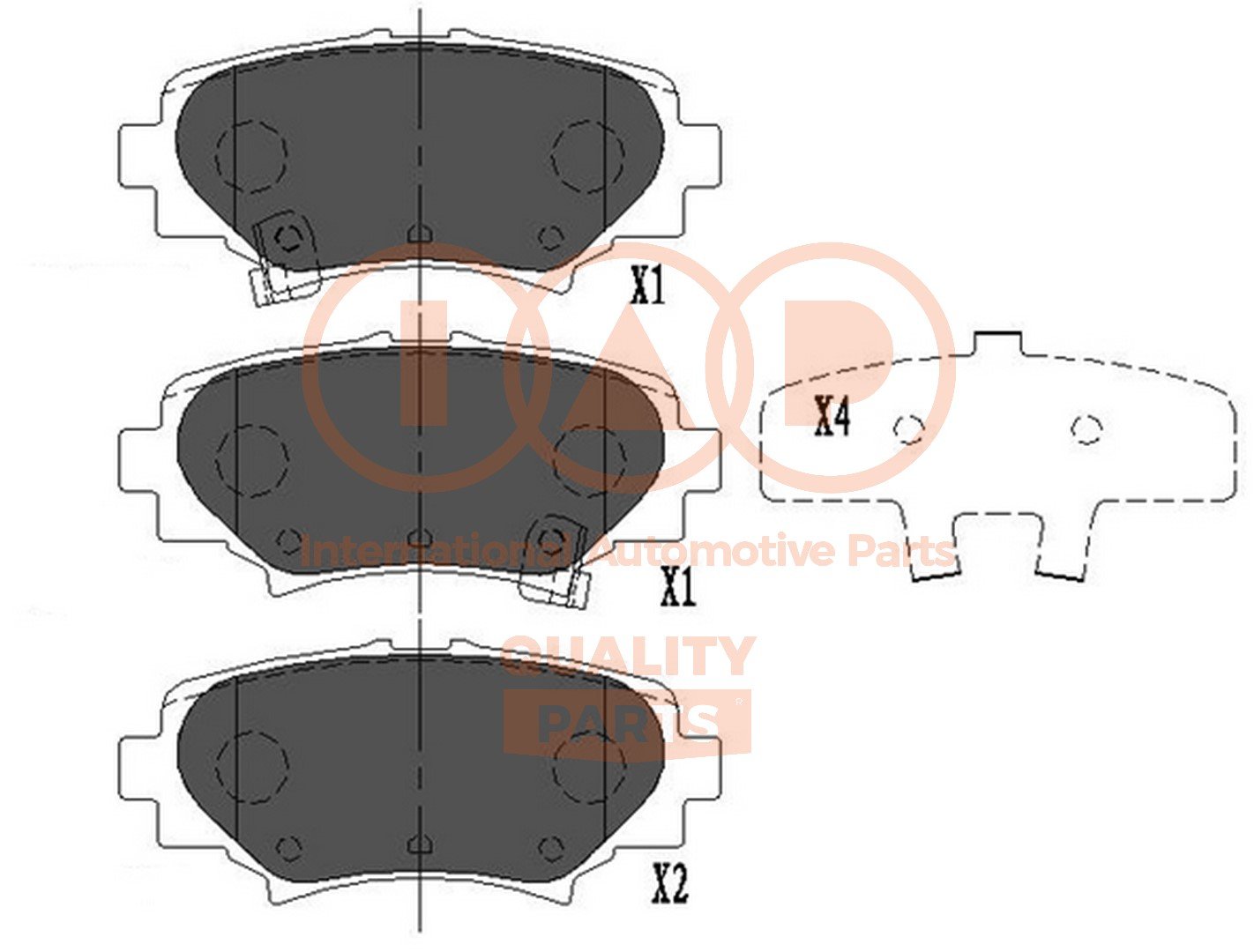 IAP QUALITY PARTS 704-11030