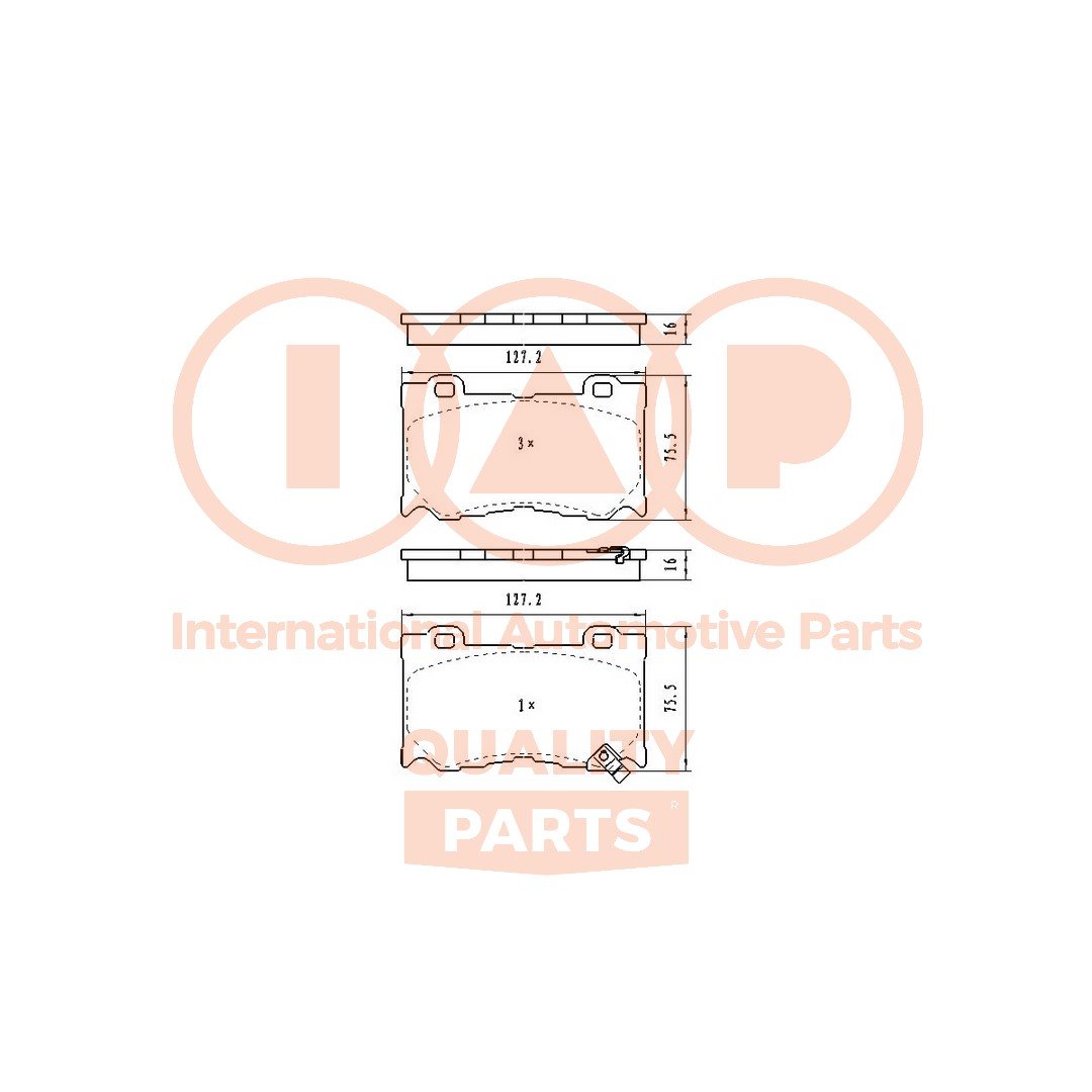 IAP QUALITY PARTS 704-13121